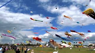 Portsmouth International Kite FestivalSouthsea Common 26082012 [upl. by Bilow]