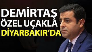 Demirtaş özel uçakla Diyarbakır’a getirildi [upl. by Aciamaj776]