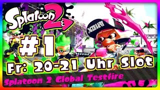 SPLATOON 2 GLOBAL TESTFIRE DEMO Part 1 Mit Kleckser amp Klecksroller 24032017 [upl. by Amikehs]