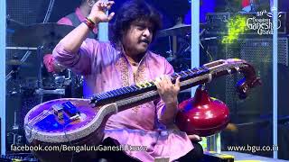 KELADE NIMAGEEGA NAGUVA NAYANA Veena recital  Rajhesh Vaidhya  59th Bengaluru Ganesh Utsav 2021 [upl. by Eendys879]