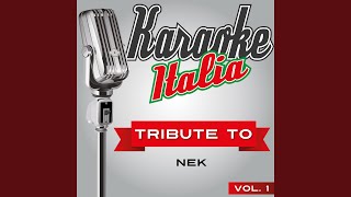 Notte di febbraio Karaoke Version Originally Performed by Nek [upl. by Nylssej83]