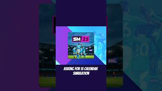 Calendar Simulation Soccer Manager 2025 sm25 footballclub sm24 [upl. by Lidaa426]