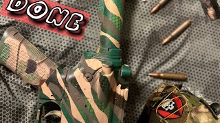 Camouflage amp snake pattern Subscribe for more ideas shorts transformation camuflagem [upl. by Lirbij]