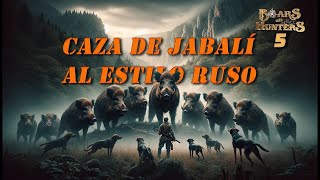 🐗🐕 Caza de jabalí al estilo ruso 🎯🏹  BH 05🐕🐗 [upl. by Niarda]