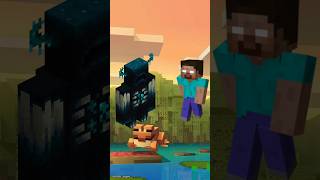 Warden Vs All Minecraft Mobs shorts minecraft warden herobrine [upl. by Atsev877]