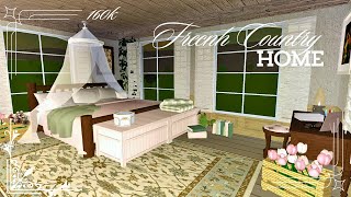 ₊˚ੈ♡⸝⸝ french country home pt 2 second floor  full tour  160k  bloxburg [upl. by Serles980]