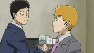 Mob Psycho s3 but only when Reigen and Serizawa Interact flash warning [upl. by Yelsa]