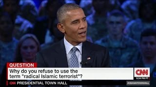 Obama Why I wont say Islamic terrorism [upl. by Minnnie]