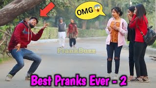 Best Pranks Ever Part2😳😱 Top Pranks in the world PrankBuzz [upl. by Fair859]