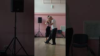 Professional Tango Dancers Dance a Milonga [upl. by Tnomyar910]