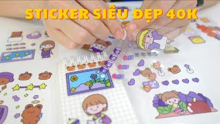 Bộ Sticker Siêu Siêu Đẹp Của Thơ Nguyễn Family Shop [upl. by Chuah]