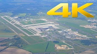 4K  Flying above the new Berlin Brandenburg Airport [upl. by Prichard]