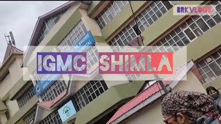 IGMC SHIMLA INDIRA GANDHI MEDICAL COLLEGE AND HOSPITAL [upl. by Rfinnej]