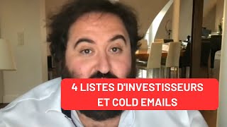 4 Listes dinvestisseurs et Cold emails  Épisode 4  Par Oussama Ammar [upl. by Nary]