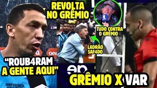 GRAVE  REVOLTA DE JOGADORES DO GRÊMIO APÓS EMPATE COM CORINTHIANS NO BRASILEIRÃO [upl. by Ruhtracm123]