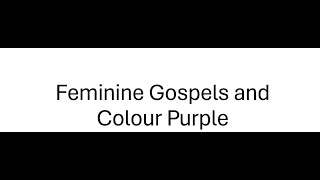 Carol Ann Duffy and the ColourColor Purple compared [upl. by Funda]