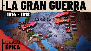 Primera Guerra Mundial 19141918  Documental Todas las partes [upl. by Bobbye]