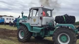 Schlepper und TraktorenTreffen 2016 Lüdersdorf  Pulling K700 vs ZT 303 [upl. by Weirick]