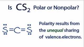 Is CS2 polar or nonpolar [upl. by Ahselaf409]