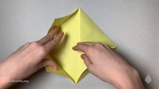 Make An Origami Dreidel  Jewish Federation of Philadelphia [upl. by Rogozen]