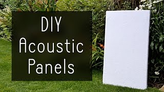 How to Make High Performance Sound Absorption Panels for 5 [upl. by Eniaj]