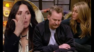 Friends The Reunion 2021  Matthew Perry Gets Emotional  Courtney Cox Crying too  Chandler Monica [upl. by Cirdla]