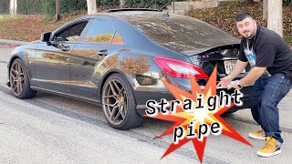 Straight Pipe CLS63 AMG [upl. by Marzi]