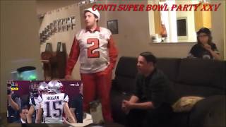 2016 PATRIOTS SUPER BOWL LI 51 Fan Reaction  252017 4th Quarter  Edelman catch  13 [upl. by Baumbaugh]