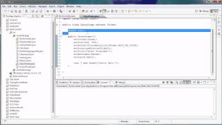 Java Tutorial 66  Text in GUI anzeigen lassen  JLabel [upl. by Lawley]