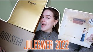 MINE JULEGAVER 2022  Godt gammeldaws julegave haul med LouLiving [upl. by Yesoj]