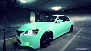 Lexus GS350 on 20 Vossen VVSCV5 Concave Wheels  Rims [upl. by Biddick]