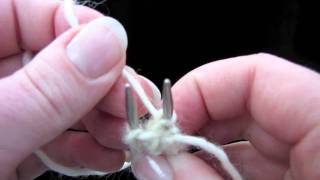 KNITFreedom  How To Knit Garter Stitch In The Round Without Purling [upl. by Arianne]