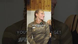 Kayla Harrison tries to teach Nina Drama judo ends bad LOL shorts mma ufc [upl. by Nyrek]