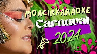 KARAOKE  MARCHINHAS DE CARNAVAL  BLOCO 4 [upl. by Narhem]