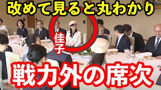 敬宮殿下、実は急遽のご臨席も完璧だった‼︎ケニア大統領ご夫妻も大満足…ちょっとフランス大統領ご夫妻の午餐会を見てみると明らかに佳子さんが戦力外通告を受けていることが丸わかりだった [upl. by Lyram]