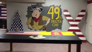 Delta Chi CSULB  House Tour [upl. by Tiemroth]