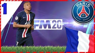 Football Manager 2020 1  Empieza la aventura futbolística en Francia [upl. by Fawcette]