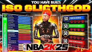 THIS ISO DEMIGOD BUILD WILL BREAK NBA 2K25  1 FASTEST DRIBBLING AND SHOOTING BUILD ON NBA 2K25 [upl. by Hesky161]