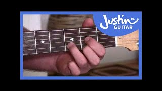 A D and E Chords  Easy Chord Changes Using Anchor Fingers  Beginner Guitar Lessons BC114 [upl. by Olim]