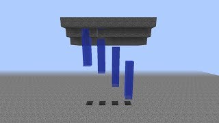 Simple Water Show in Minecraft [upl. by Patten]