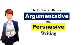 Argumentative vs Persuasive Writing  Simple and detailed  PIVOT 4A LEAP [upl. by Kinom]