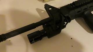 ElZetta flashlight mount review [upl. by Saticilef]