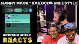 Harry Mack  Rap God Freestyle  Grading Scale Reacts [upl. by Nicki942]