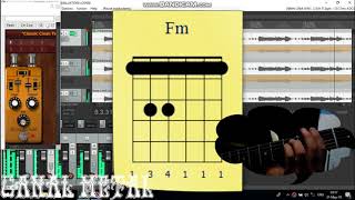 Froid part Cynthia Luz  Garota  Aprenda a Tocar Tutorial  Amplitube 4 Acoustic Simulator [upl. by Sirraj112]