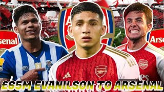 🚨Arsenal monitor £65M Porto striker EVANILSON‼️ BOCA JUNIORS star fernandez links amp MORE✅ [upl. by Michel]