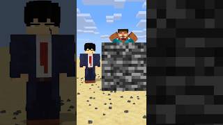 HELP Herobrine To Power Up Then Break Bigger And Bigger Bedrock friendship shorts trending anime [upl. by Shuping]