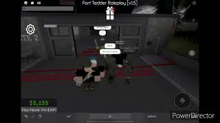 Roblox Fort Tedder Roleplay  Episode 1  Patrolling as MED [upl. by Napra183]