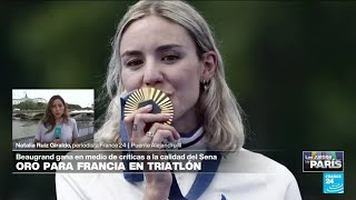 Informe desde París ¡histórico Francia consigue medallas olímpicas en triatlón • FRANCE 24 [upl. by Innob132]