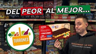 Los 3 TURRONES más SALUDABLES✅ de MERCADONA🍫 y los 3 PEORES❌ [upl. by Accebor684]