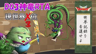 【77】SFC版DQ3しんりゅう撃破RTA【318狙い】2024412 [upl. by Ahsilrak]